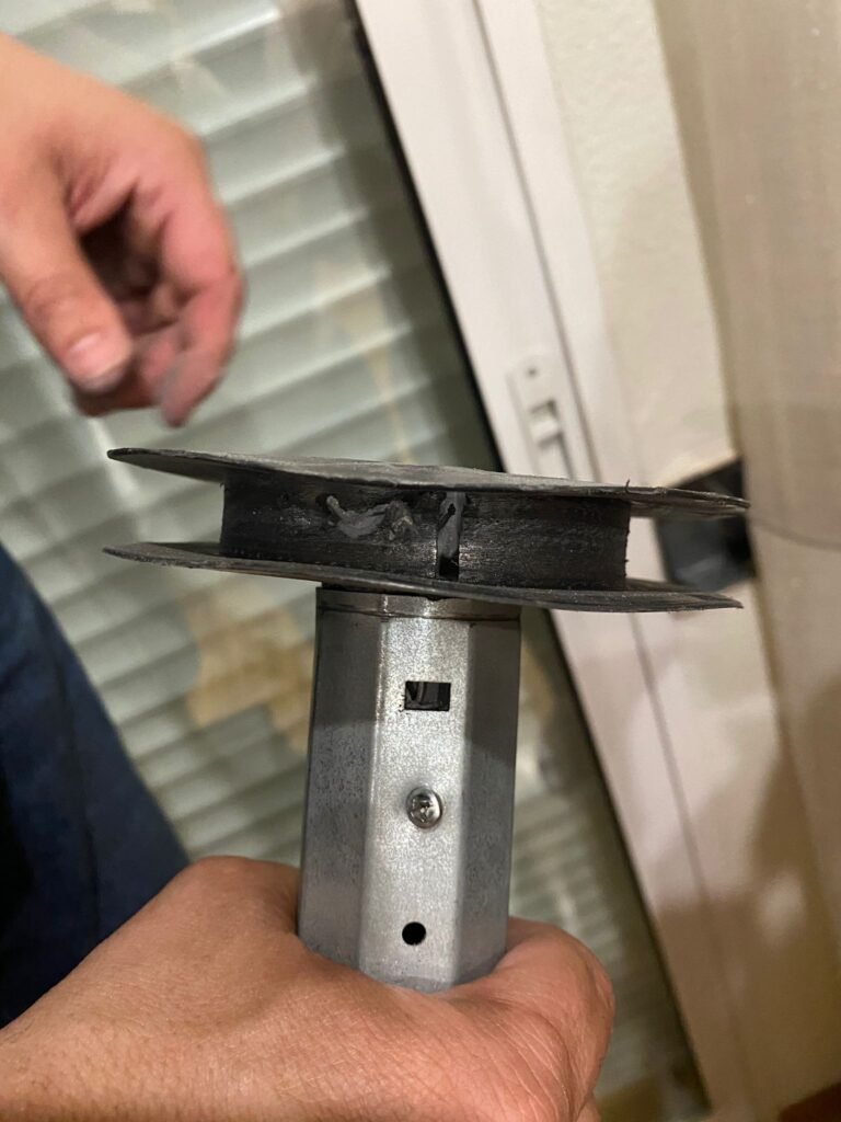 reparación ejes persiana